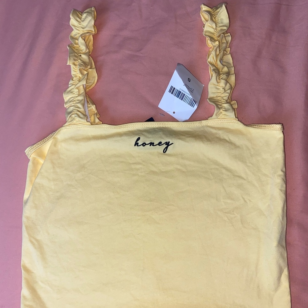 Yellow honey shirt